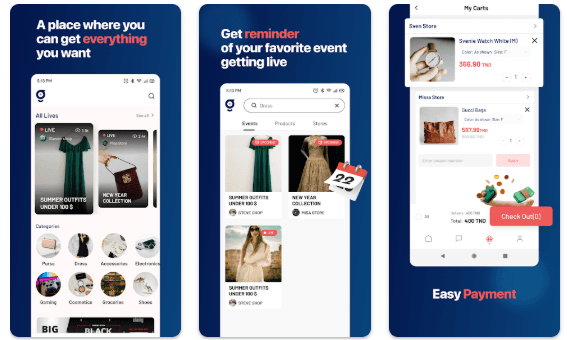 Galeries Live App preview